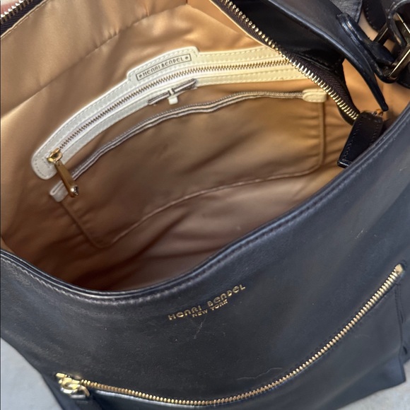 Henri Bendel Leather Too Zip Large Hobo - Picture 8 of 11
